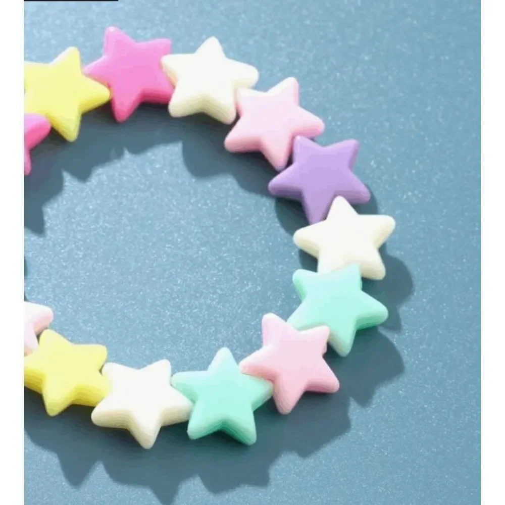 Girls Star Beaded Bracelet